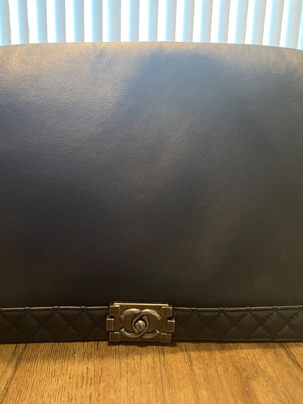Chanel XL Reverso Boy Bag Black Excellent!! - Picture 2 of 9